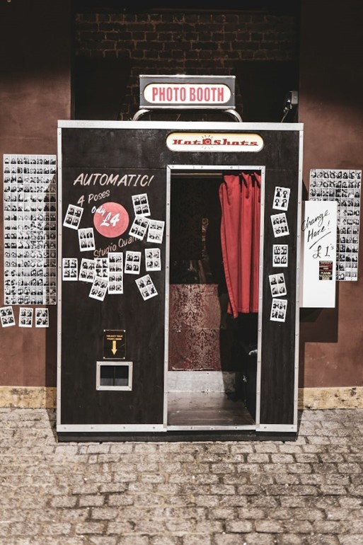 Vintage photo booth